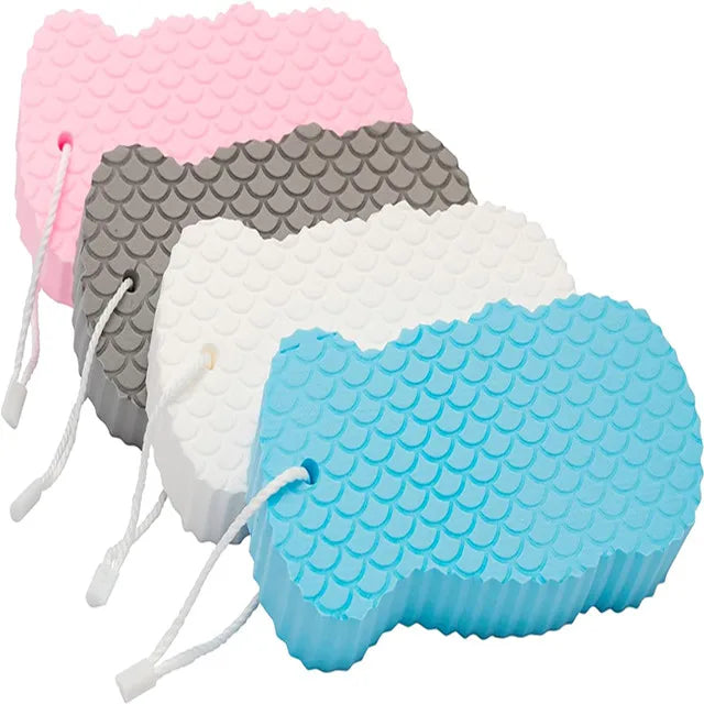 Exfoliating Sponges Exfoliating Bath Shower Sponge Removes Dead Skin and Impurities From Body