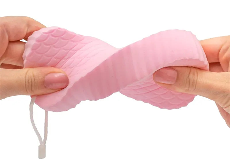 Exfoliating Sponges Exfoliating Bath Shower Sponge Removes Dead Skin and Impurities From Body