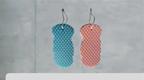 Exfoliating Sponges Exfoliating Bath Shower Sponge Removes Dead Skin and Impurities From Body