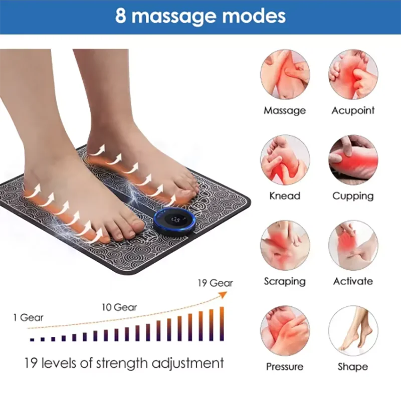 EMS Foot Massager Pad