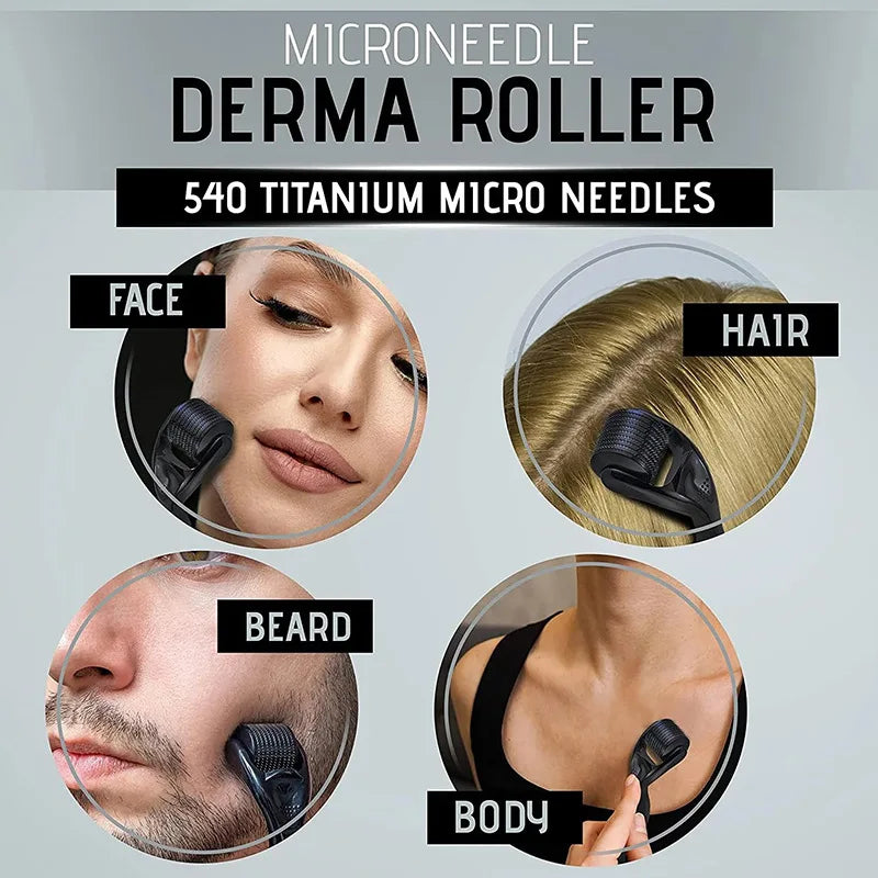 Derma Roller For Hair GrowthBeard Growth
Micro Face Roller For Skin Care