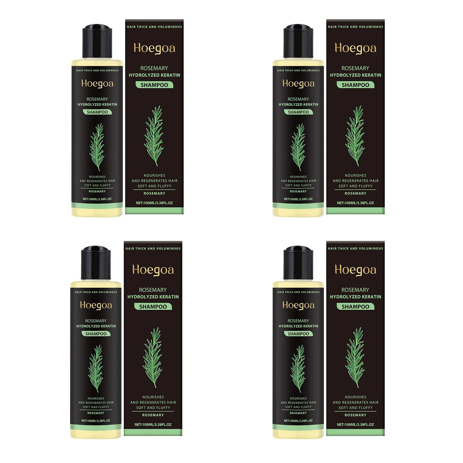 Rosemary Hair Growth Shampoo — Thicker, Fuller Hair